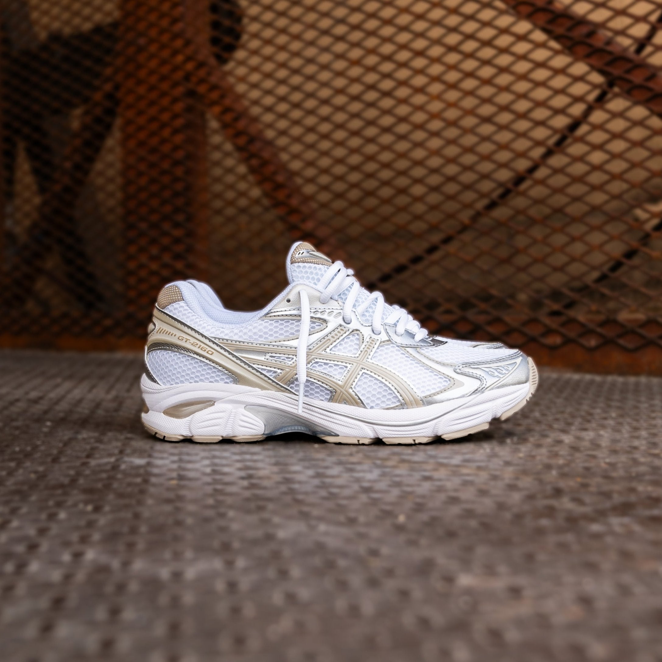 Mens Asics GT-2160 (White/Putty) – SNEAKER TOWN