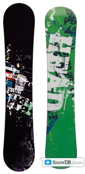 Snowboard Head True Black 2008/2009 :: Snowboard and ski catalog