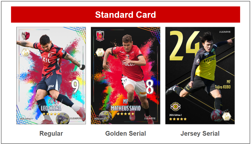 J.LEAGUE FANTASY CARD』カードデザイン一覧 第1弾を公開！ | サッカー