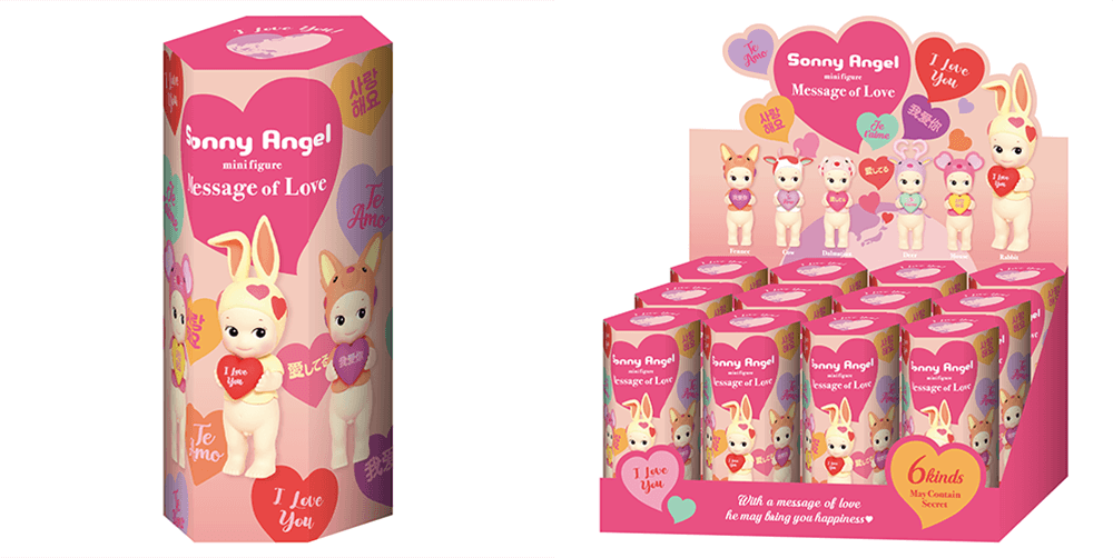 世界の言葉で愛を届ける！ハートがいっぱい詰まった『Sonny Angel