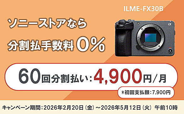 FX30 | プロフェッショナルカムコーダー | ソニー