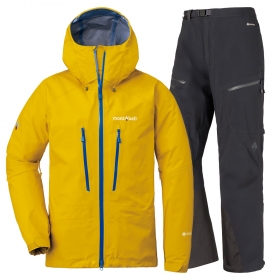 montbell/モンベル/冬季アルパイン用ハードシェル上下セット