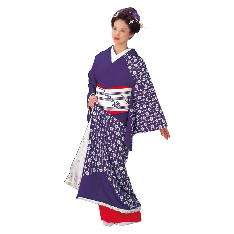 裾引き着物 (お引き摺り） [k62103] - 65,010円 | 半纏・法被