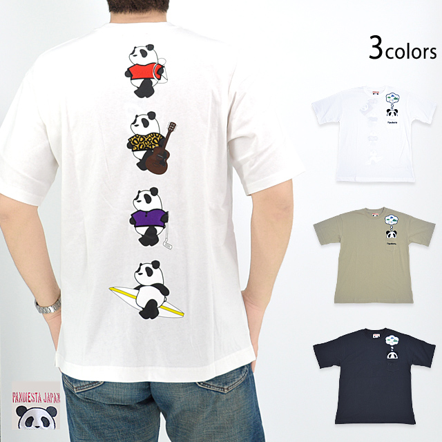 ホビー＆プレイパンダ半袖Tシャツ PANDIESTA JAPAN 554323 パンディ