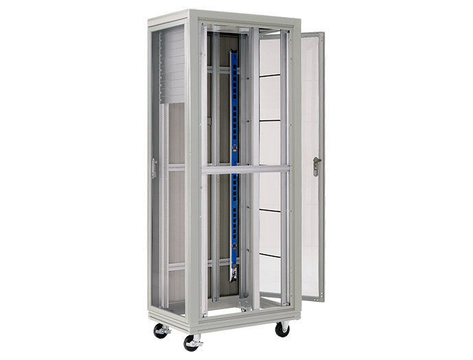 キャビネットラック FDC シリーズ FDC-1500-650W｜19インチラック