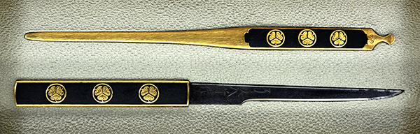 二所 無銘 京金工 葵紋三双図二所 (SO-010115)｜刀・日本刀の販売なら