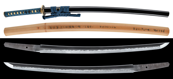 刀 加賀守藤原貞廣 附 変わり塗鞘打刀拵（KA-090724）｜刀・日本刀の