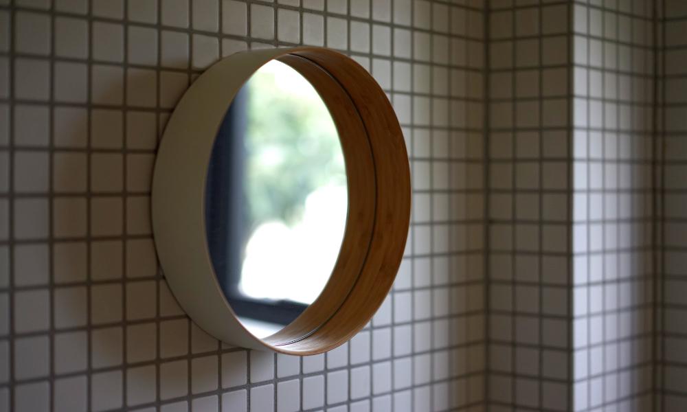 ZERO ミラーL φ58cm / ブラックTeori（テオリ） | 公式通販 家具・雑貨