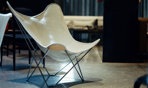 ビーケーエフ バタフライチェア マリポサ / ブラックCuero（キュエロ