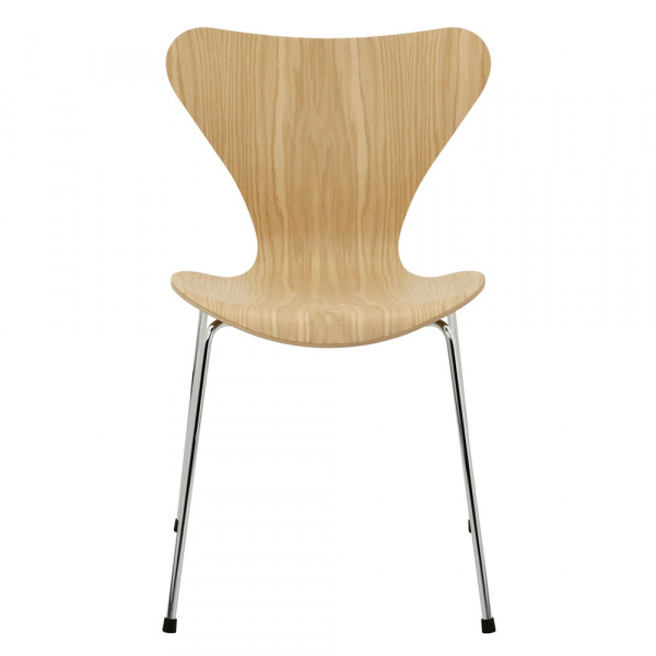 セブンチェア 3107 / ナチュラルウッド オーク / クローム脚FRITZ