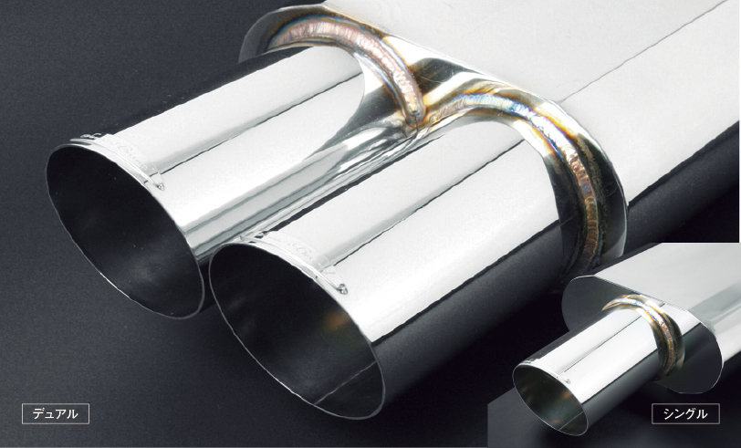 70系ヴォクシー・ノア /リアピースマフラー【スタンダード】｜SENSE