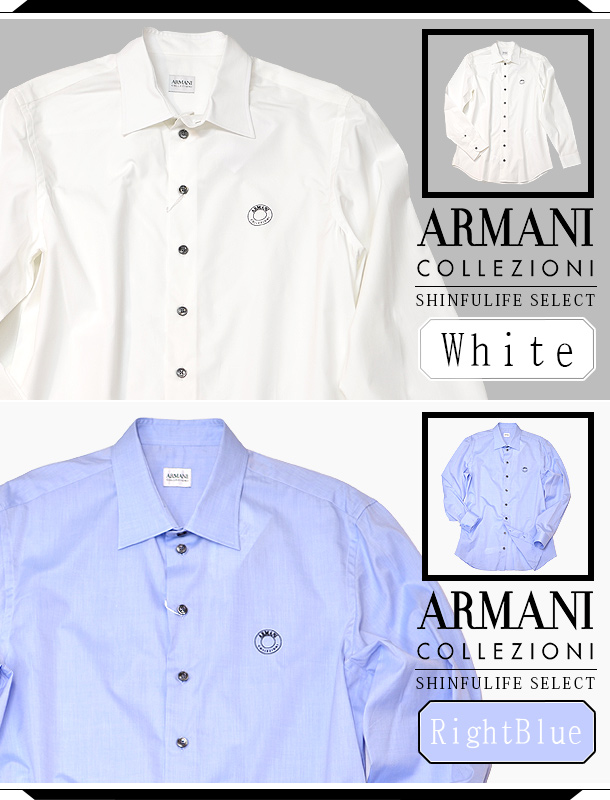 メンズシャツ アルマーニ コレツィオーニ ARMANI COLLEZIONI