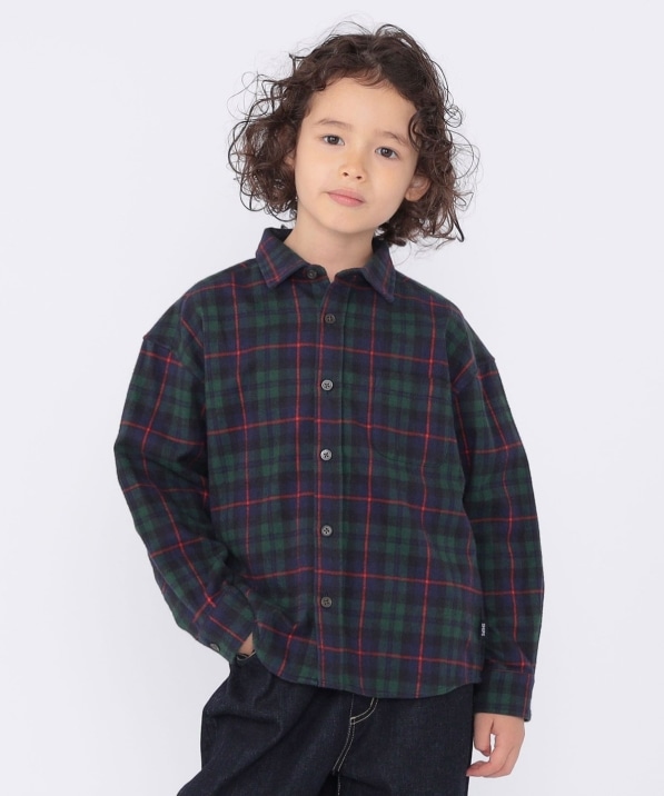SHIPS KIDS:100～130cm / ネル チェック シャツ｜ SHIPS 公式サイト