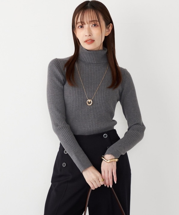 SHIPS Colors:14G リブ タートルネック ニット｜ SHIPS 公式サイト