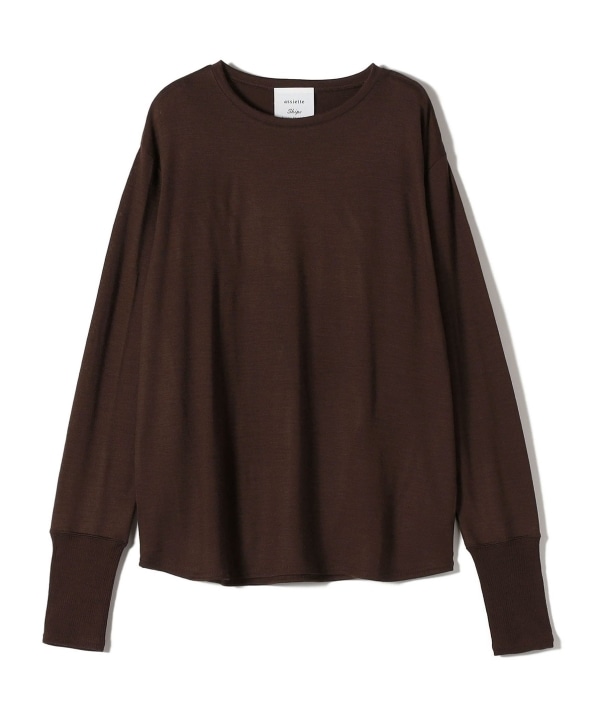 assiette:〈手洗い可能〉ウォッシャブル ウール カットソー｜ SHIPS