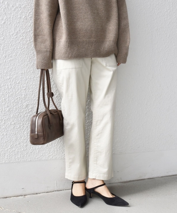 WEB限定】ストレッチ ベーシック ベイカー パンツ｜ SHIPS 公式サイト