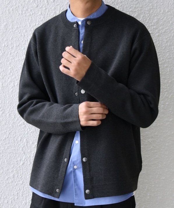 SHIPS any: 〈手洗い可能〉ミラノリブ クルーネック カーディガン 26SS