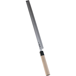 正本総本店 正本 本霞玉白鋼 蛸引刺身 27cm - 調理器具のSHOKUBI