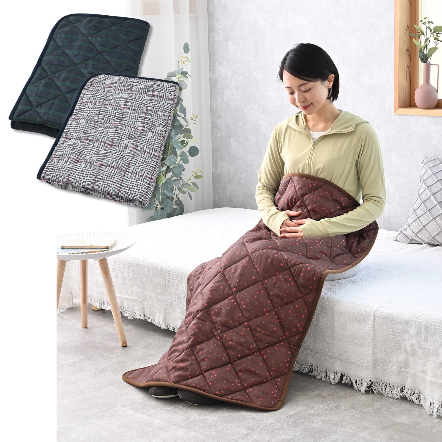 オーラ岩盤 あったかほぐしキルト- ショップチャンネル