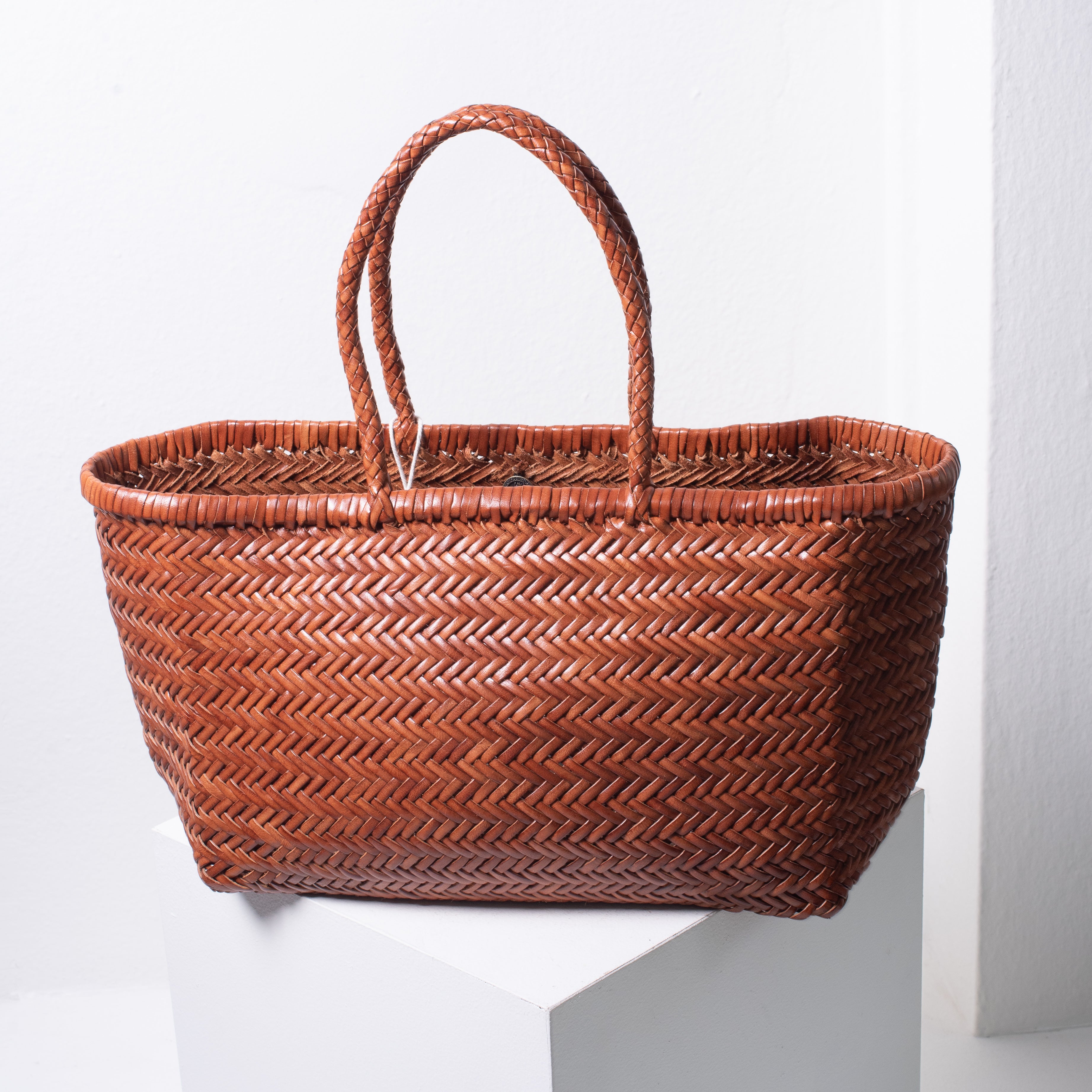 Dragon Diffusion Large Bamboo Triple Jump Tote (whiskey) – A Mano