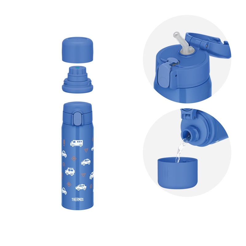 公式通販】真空断熱3ウェイボトル FJW-550TR コバルトブルー(COB