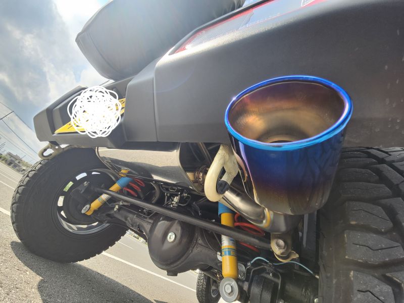 レビュー - DAMSEL JB64 ハイパーマフラー - Tsuda Racing Online Shop