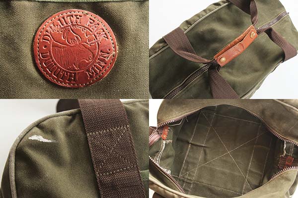 DULUTH PACKダルースパック キャンバス 2WAY ショルダーバッグ 緑