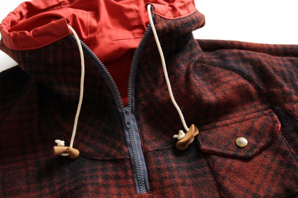 80s USA製 CLASS-5 リバーシブル プルオーバー マウンテンパーカー S