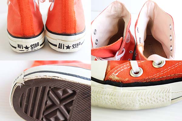 80s USA製 CONVERSEコンバース ALL STARオールスターHI 当て布
