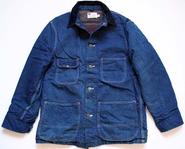 60s Sears ライナー付き デニム カバーオール 40 - Sixpacjoe Web Shop