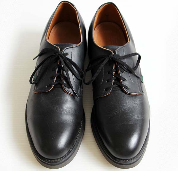 80s USA製 WORK AMERICA ポストマン レザーシューズ 10.5B☆革靴