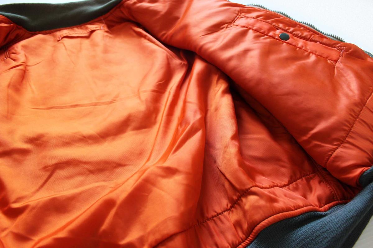 70s 米軍 USAF MA-1 8279E フライトジャケット L☆ALPHAアルファ