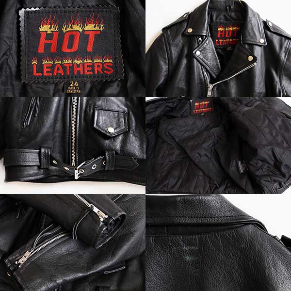 本革 Hot leathers レザー クラシック ダブルライダース XXL 楽天市場