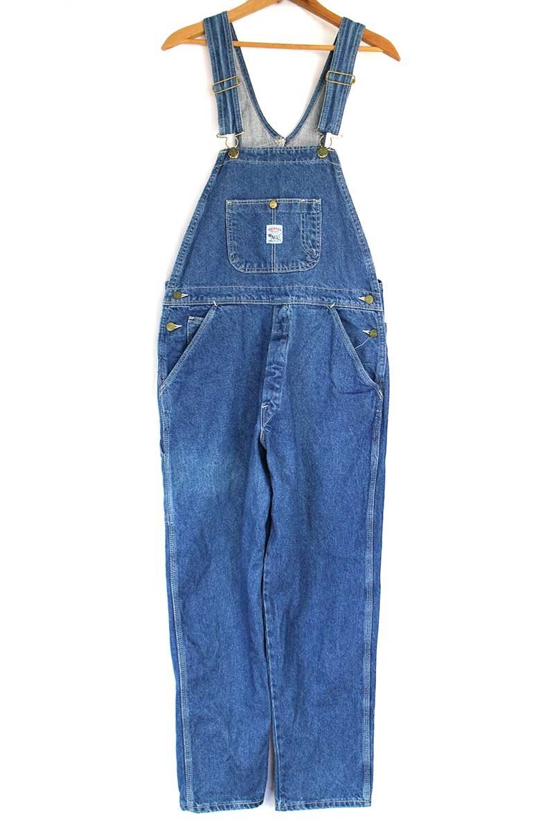 USA製 POINTERポインター デニム オーバーオール w34 L-S - Sixpacjoe