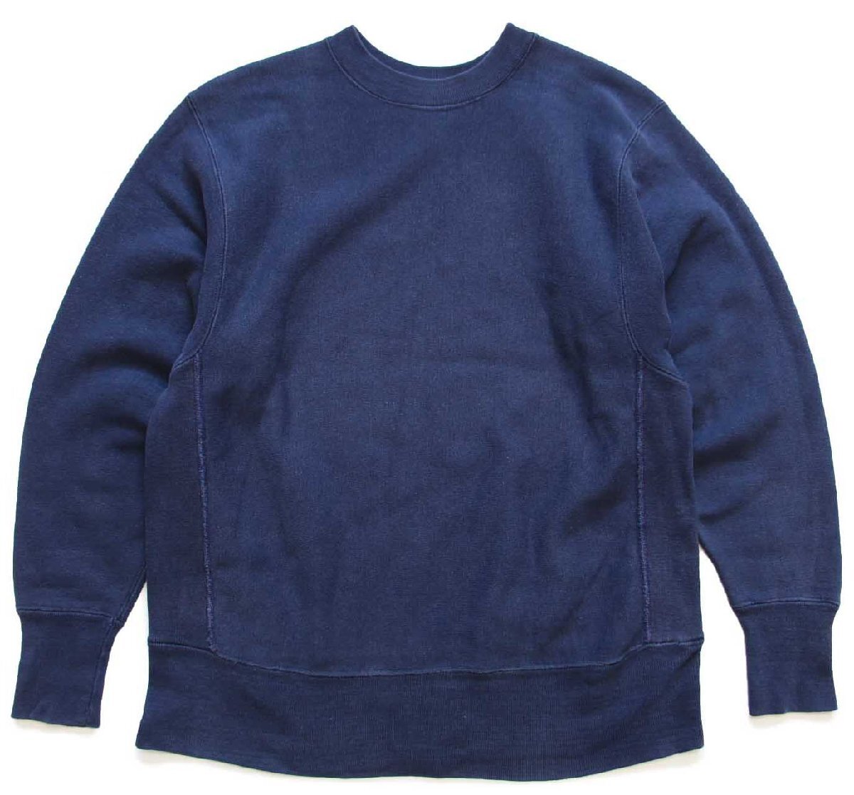 70s USA製 Championチャンピオン 単色タグ 無地 目無し リバース