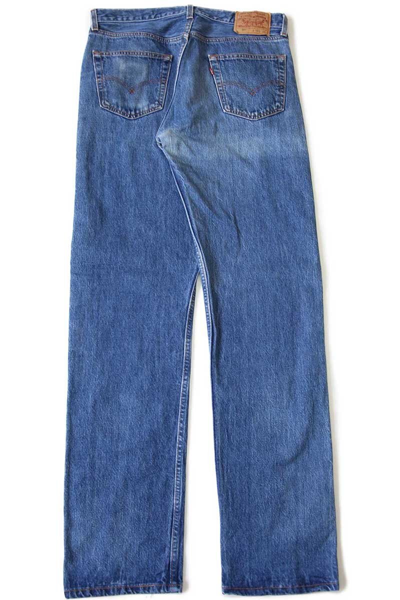 90s USA製 Levi'sリーバイス 501 デニムパンツ W36 L36☆135