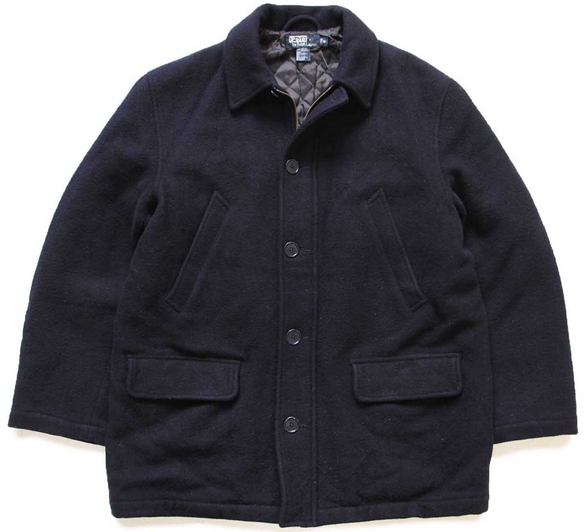 00s ポロ ラルフローレン キルティングライナー メルトン ウール