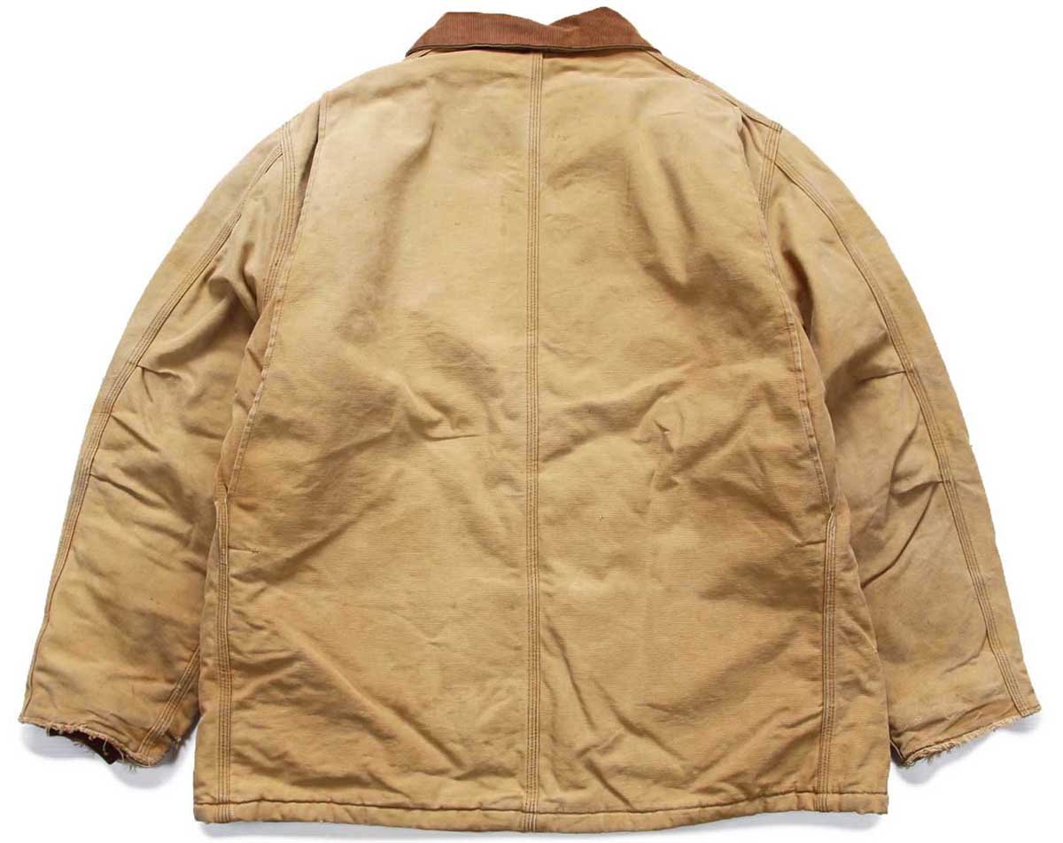 90s carharttカーハート キルティングライナー ダック地