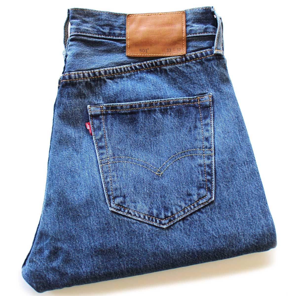 LEVI'Sリーバイス PREMIUM 501 BIGE デニムパンツ W33 L32☆SDP4341