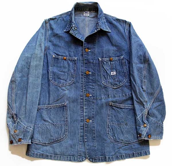 50s USA製 Leeリー 91-J JELT DENIMジェルトデニム カバーオール 40