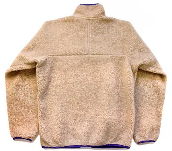 90s USA製 patagoniaパタゴニア ベビーレトロ カーディガン ナチュラル