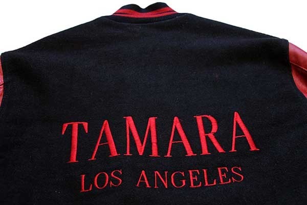 80s USA製 Holloway 刺繍&パッチ付き キルティングライナー メルトン