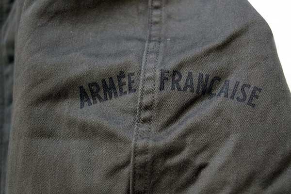 70s フランス軍 M-64 フィールドパーカー パイルライナー付き オリーブ