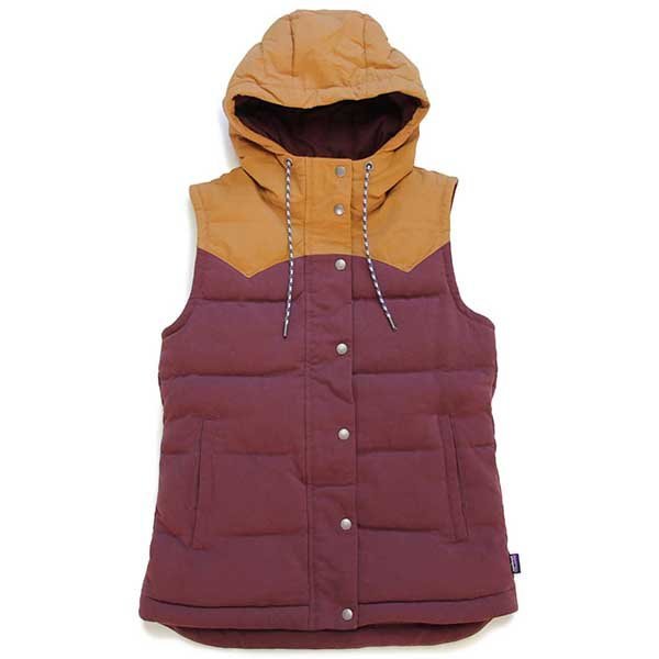 patagoniaパタゴニア Bivy Hooded Down Vest ツートン ヨーク切り替え