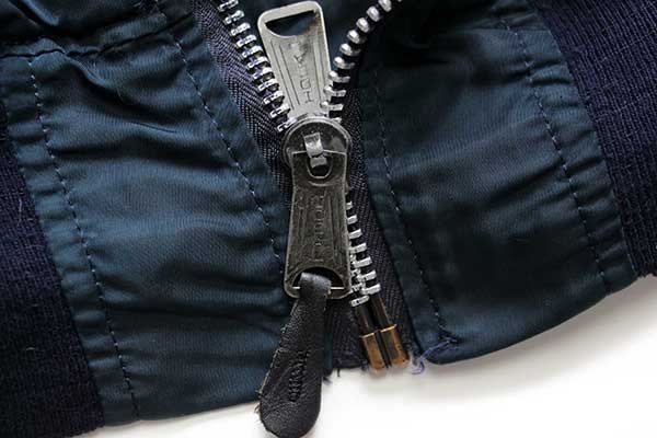 90s USA製 ALPHAアルファ MA-1 フライトジャケット 紺 L - Sixpacjoe