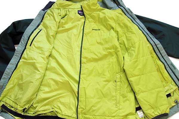 patagoniaパタゴニア h2no スノーショット ジャケット ライナー付き
