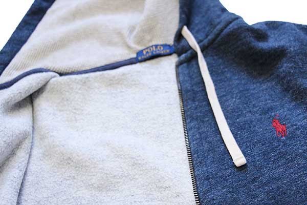 ポロ ラルフローレン ワンポイント フード裏サーマル スウェット