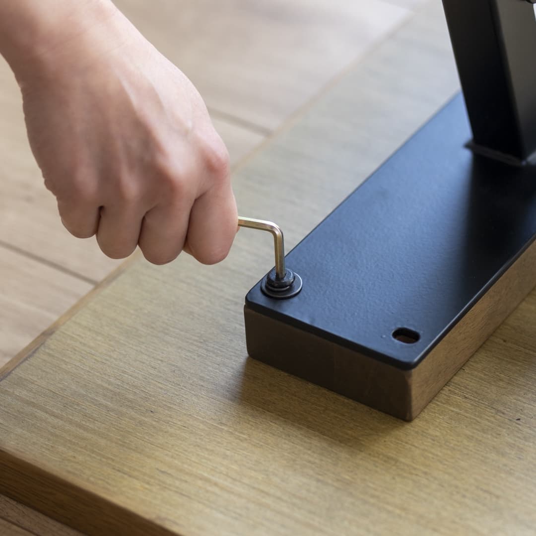 ADRS】 トロン リビングダイニングテーブル M 左肘 3点セット 3人掛け