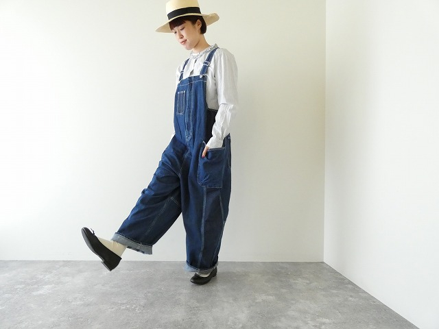 tumugu(ツムグ) 10ozデニムサロペット(TB25328) | SPACE MOO