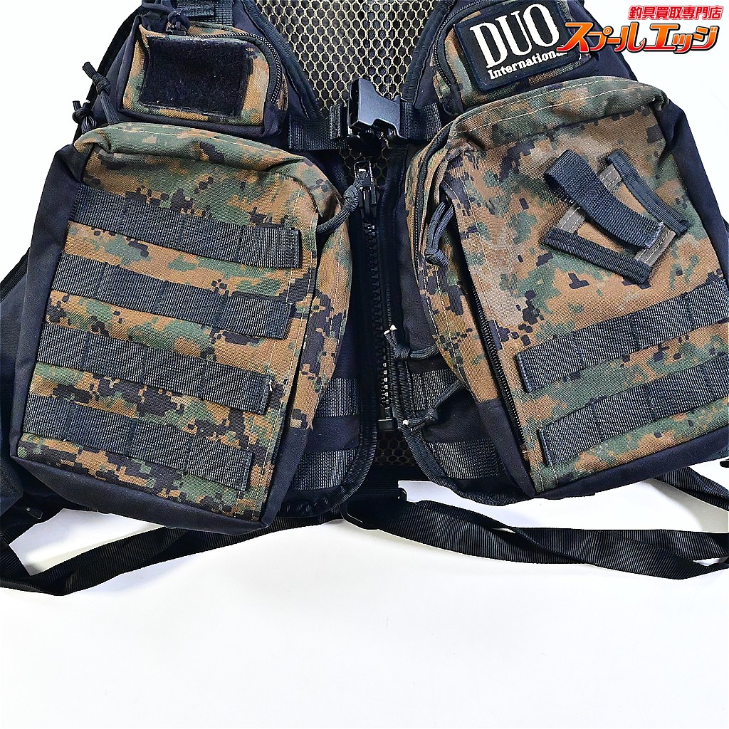 サブロックxデュオ】 コラボ ヴィーワンベスト ドリンクホルダー付き